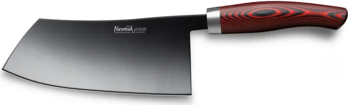 Nesmuk Janus Chinesisches Kochmesser 18cm micarta red