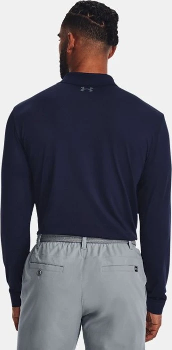 Under Armour Matchplay Poloshirt langarm midnight navy/pitch gray (Herren)