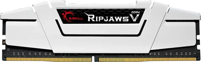 G.Skill RipJaws V weiß UDIMM 32GB Kit, DDR4-3600, CL18-22-22-42