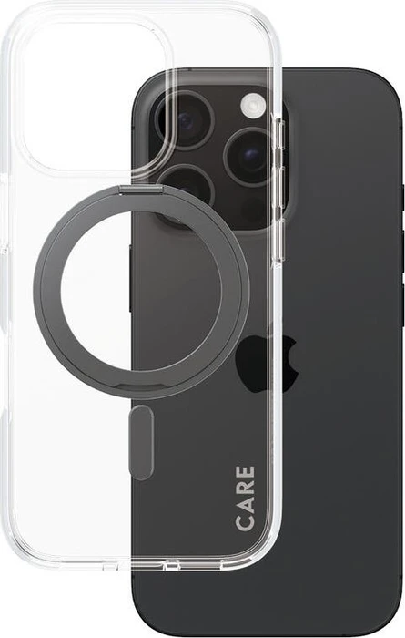 PanzerGlass Care Feature Case Kickstand MagSafe für Apple iPhone 16 Pro schwarz