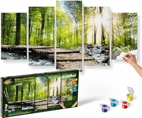 Schipper Arts & Crafts Malen nach Zahlen Am Wildbach