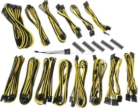 BitFenix Alchemy 2.0 CMR-Series Kabel Kit für Netzteile, schwarz/gelb (BFX-ALC-CMRKY-RP)
