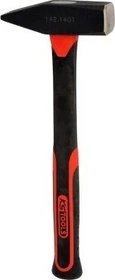 KS Tools Schlosserhammer Fiberglasstiel, 1.00kg