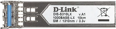 D-Link DIS-S Gigabit LAN-Transceiver, LC-Duplex SM 10km, SFP