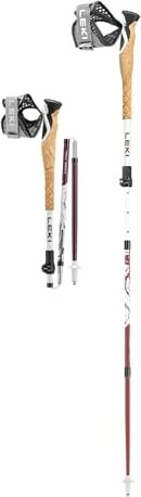 Leki Cross Trail FX Superlite Compact Trekkingstöcke black/dark anthracite/frozen yellow