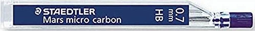 Staedtler Mars micro carbon 250 Druckbleistiftmine H 0.7mm graphit, 12er-Pack