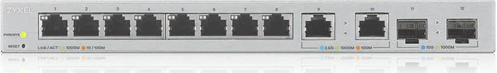 Zyxel XGS1210 Desktop Gigabit Smart Switch, 10x RJ-45, 2x SFP+