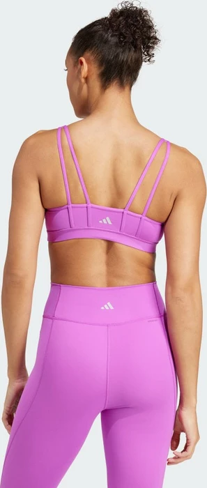adidas All Me Essentials Medium-Support Sport-BH purple burst (Damen)