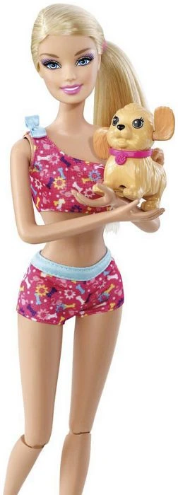 Mattel Barbie - Hunde-Schwimmwettbewerb