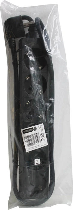 Vivanco Steckdosenleiste, 6-fach, 1.4m, schwarz
