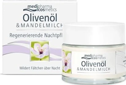 Dr. Theiss medipharma cosmetics Olivenöl & Mandelmilch Regenerierende Nachtpflege, 50ml