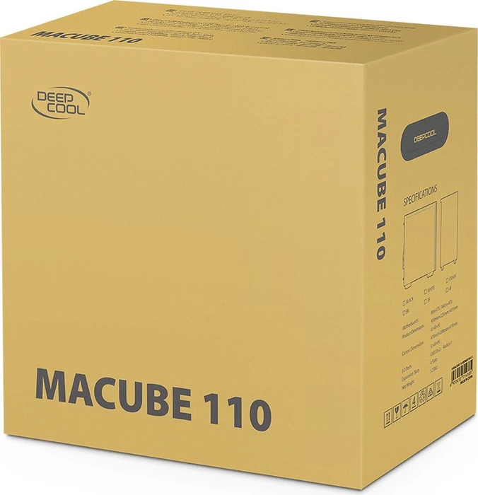 DeepCool Gamer Storm Macube 110 WH, weiß, Glasfenster