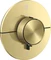 Hansgrohe Axor ShowerSelect ID rund Thermostat für 2 Verbraucher brushed brass Vorschaubild