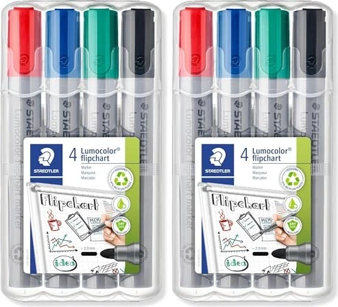 Staedtler Lumocolor 314 permanent sortiert, 6er-Set