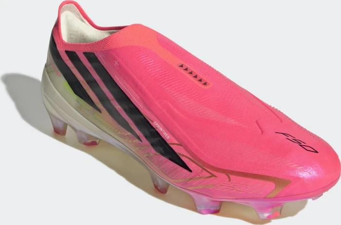 adidas F50 Hyperfast Elite Laceless FG solar turbo/core black/gold metallic