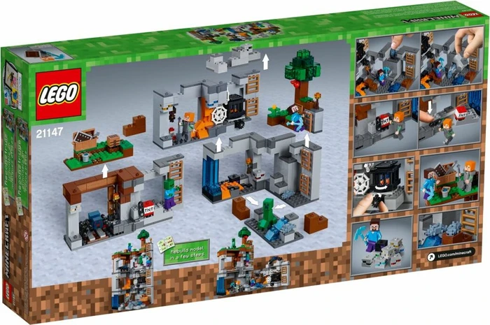LEGO Minecraft - Abenteuer in den Felsen