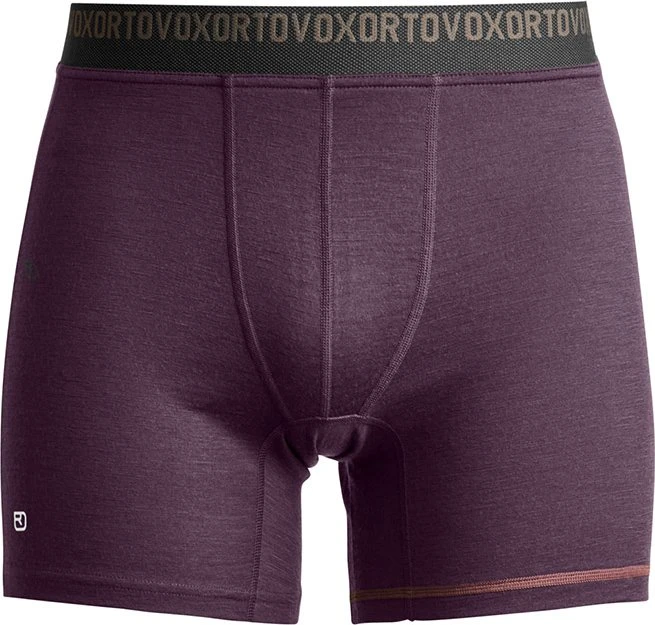 Ortovox 185 Rock'N'Wool Boxer Briefs dark wild berry (Herren)