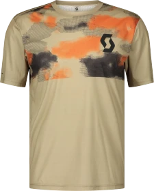 Scott Trail Vertic Trikot kurzarm toast beige/mars red (Herren)