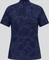 Odlo Ascent Chill-Tec Poloshirt kurzarm skipper blue melange (Damen) Vorschaubild