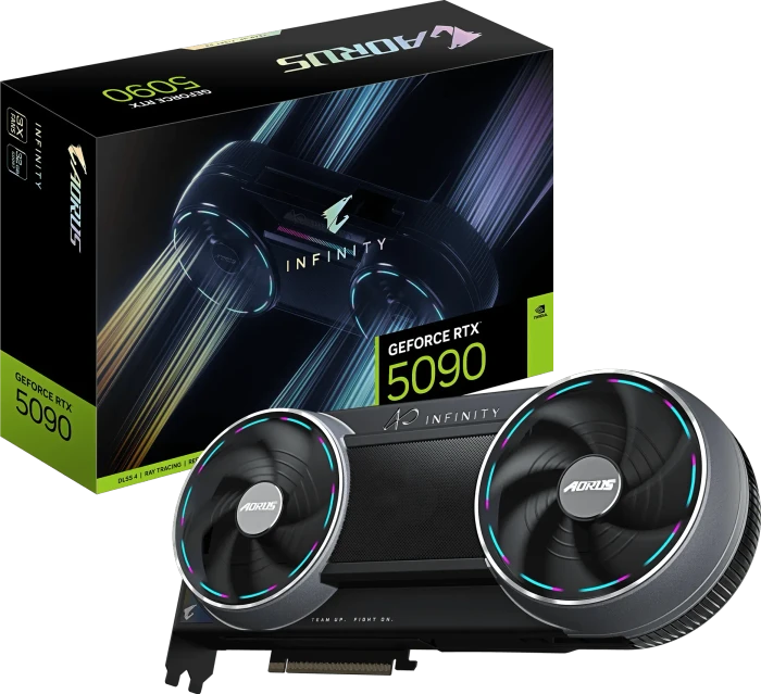 GIGABYTE AORUS GeForce RTX 5090 Infinity 32G, 32GB GDDR7, HDMI, 3x DP