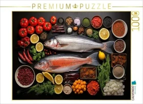 Calvendo Fischplatte zur gesunden Ernährung
