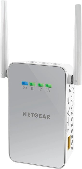 Netgear Powerline 1000+ WLAN Kit, Powerline/WLAN-Access Point und Powerline-Adapter Set, 2er-Bundle