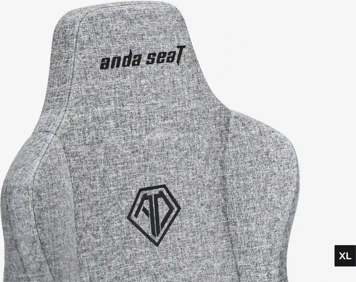 Anda Seat Novis Ultra Gamingstuhl, Size XL, Stoff grau