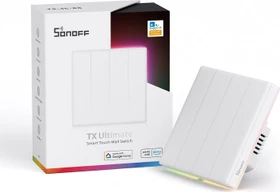 Sonoff TX Ultimate T5-4C-86 Smart Touch Wall Switch weiß, 4-fach