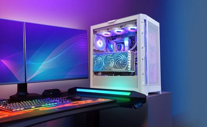 Cougar Duoface Pro RGB, schwarz, Glasfenster