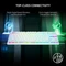 Razer DeathStalker V2 Pro TKL, Mercury White, Razer Low-Profile Linear Optical RED, USB/Bluetooth, US Vorschaubild