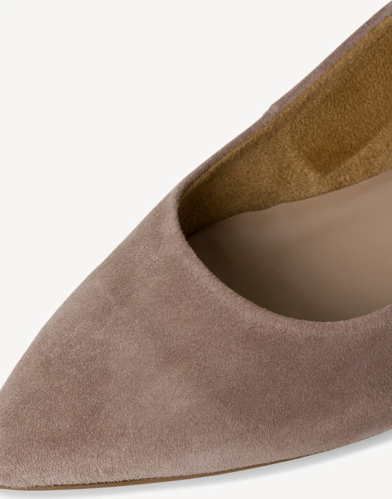 Tamaris Leder Slingpumps beige (Damen)