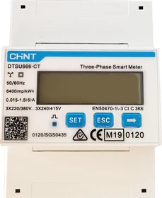 hoymiles Smart Meter DTSU666, 3-Phasen, Direktmessung, Stromzähler