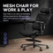 Anda Seat X-Air Pro Mesh Office Gamingstuhl, Ash Grey, grau Vorschaubild
