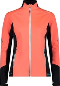 CMP Hybrid Funktionsjacke fluo rot (Damen)
