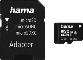 Hama R80 32GB Kit, UHS-I U1, Class 10