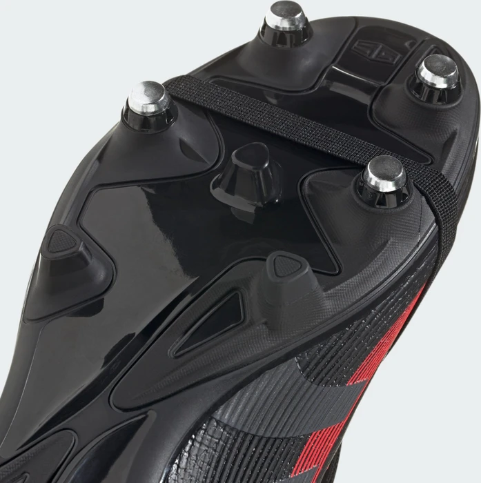 adidas Predator League Fold-Over Tongue SG core black/grey four/lucid red