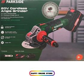 Parkside PWSA 20-Li D4 Akku-Winkelschleifer inkl. Koffer + Akku 4.0Ah