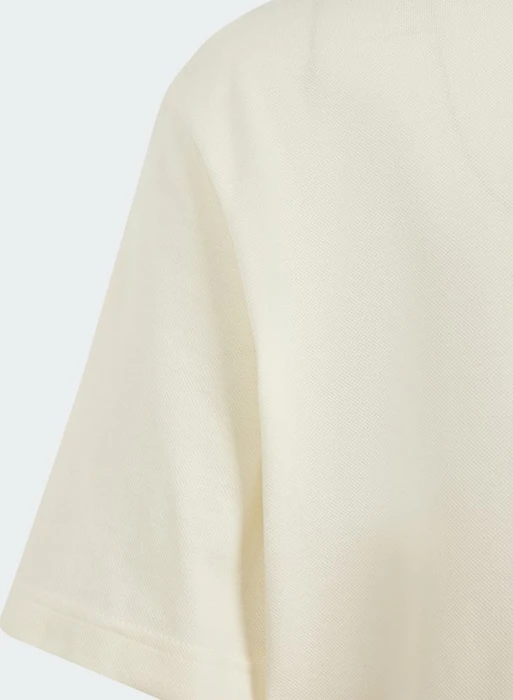 adidas Future Icons Logo Piqué T-Shirt kurzarm ivory/preloved ink (Junior)