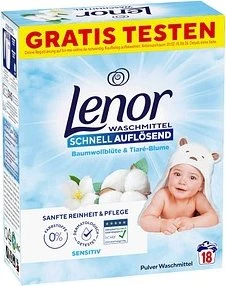 Lenor Sensitiv Pulver Waschmittel