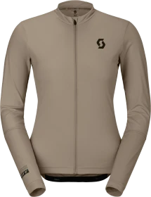 Scott Endurance Trikot langarm toast beige/cotton white (Damen)