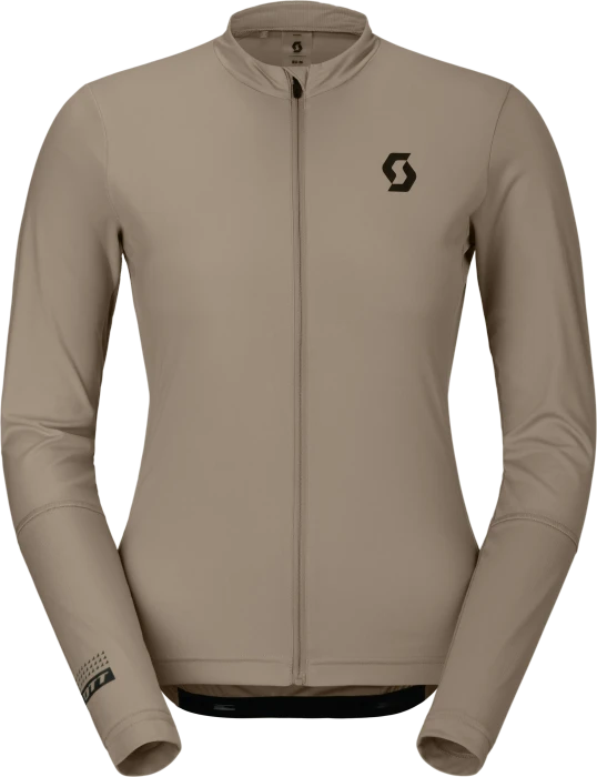 Scott Endurance Trikot langarm toast beige/cotton white (Damen)