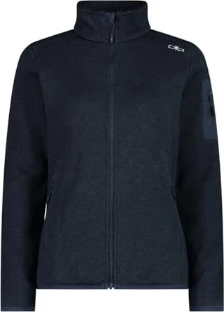 CMP Knit Tech Melange Fleece Jacke b. blue (Damen)