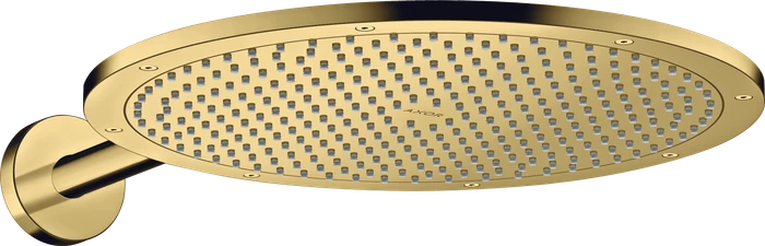 Hansgrohe Axor ShowerSolutions Kopfbrause 350 1jet mit Brausearm polished goldoptik