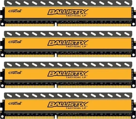 Crucial Ballistix Tactical LP UDIMM 32GB Kit, DDR3L-1600, CL8-8-8-24
