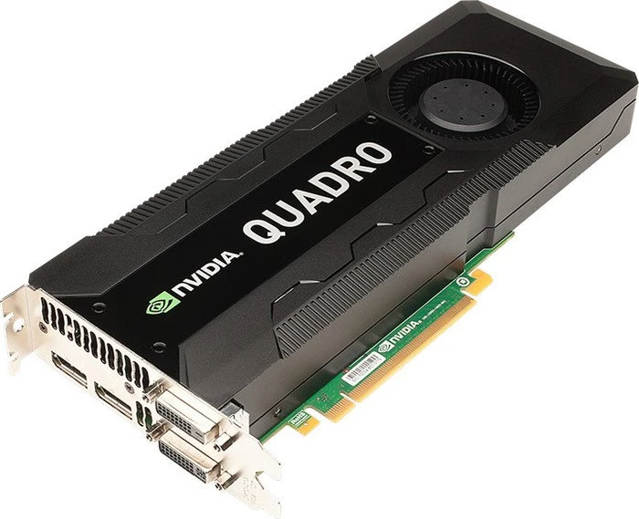 PNY Quadro K5000, 4GB GDDR5, 2x DVI, 2x DP