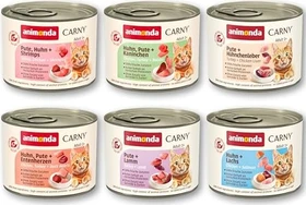animonda Carny Fleisch Menue Adult, 1.20kg (6x 200g)