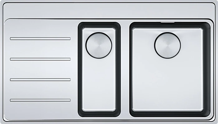 Franke Mythos MYX 251-86 Becken rechts edelstahl