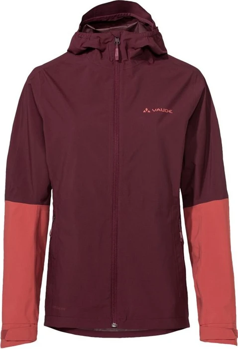 Vaude Moab Rain II Fahrradjacke cassis uni (Damen)