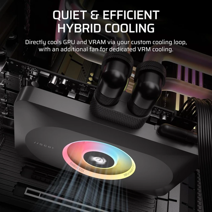 Corsair iCUE LINK XG3 RGB Hybrider GPU Wasserkühler NVIDIA 5080/5070 Ti/5070