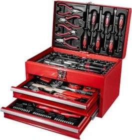 Mannesmann M29066 Handwerkzeugset inkl. Koffer, 155-tlg.